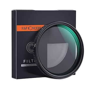 Amazon | K&F Concept NANO-X 可変NDフィルター 67mm ND2~ND32